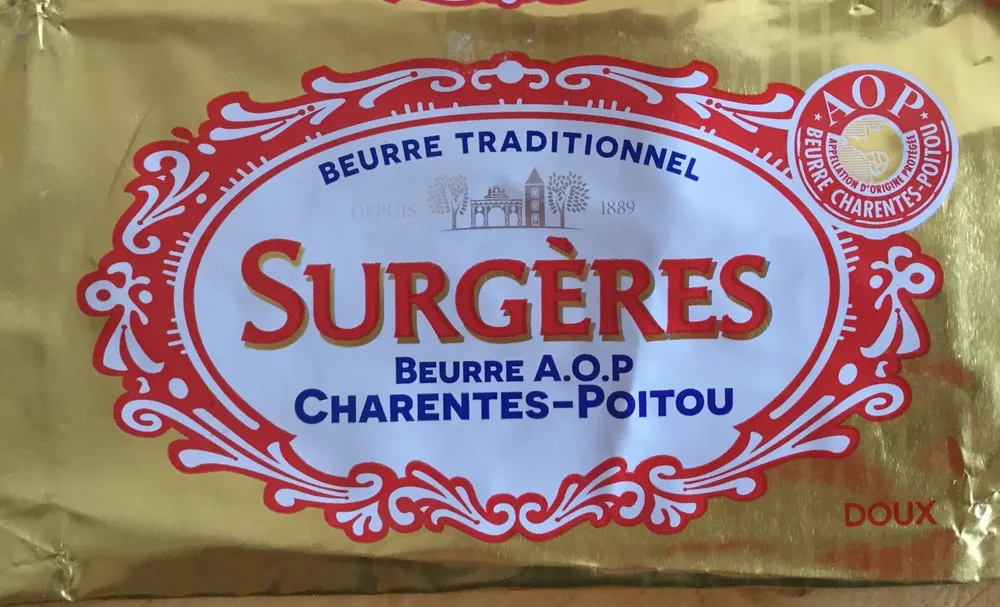 Beurre traditionnel doux