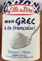 Elle & vire desserts lactes mon grec nature