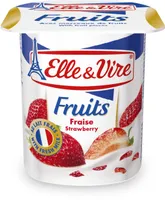 Elle & vire desserts lactes fruits fraise