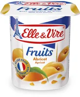 Elle & vire desserts lactes fruits abricot