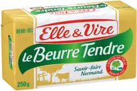 Le Beurre Tendre plaquette Demi-Sel