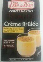 Crème Brûlée Vanille Bourbon avec grains