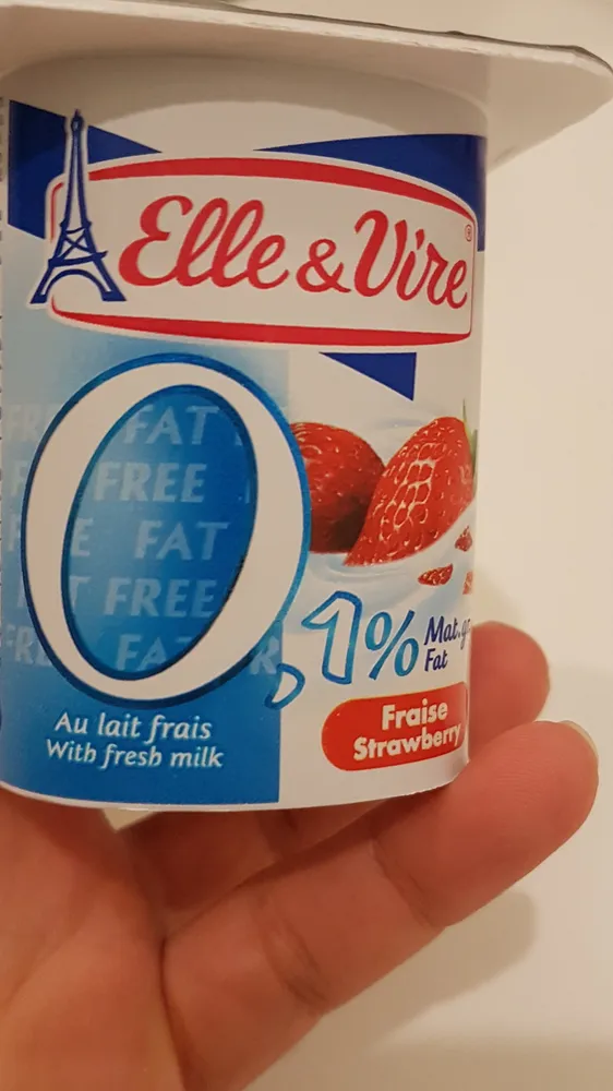 Dessert lacté aux fruits 0,1% stérilisé UHT - Fraise
