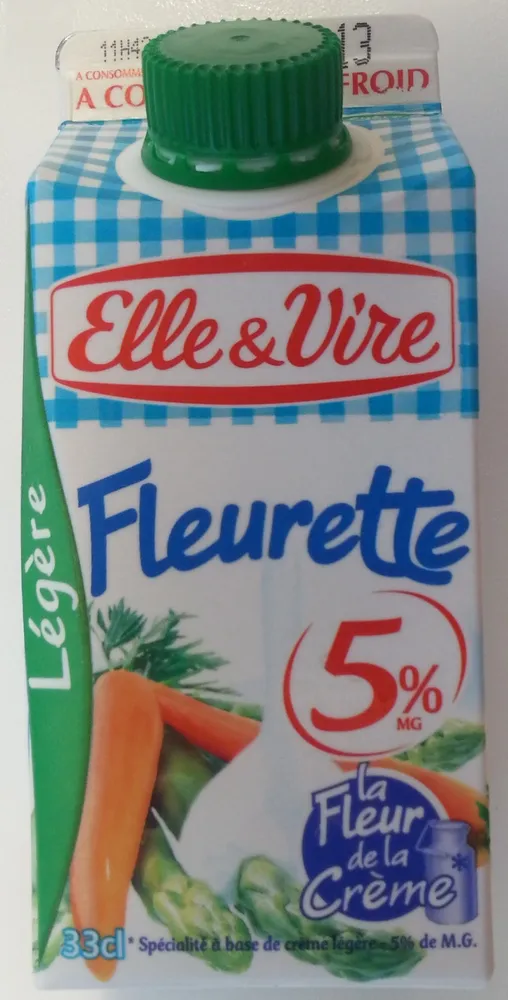 Fleurette - légère à 5% de M.G.
