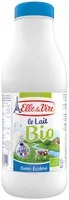 Lait Bio demi-écrémé stérilisé UHT - Longue conservation