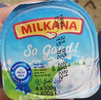 Milkana Dessert Lacte Fruits Des Bois 100g*4