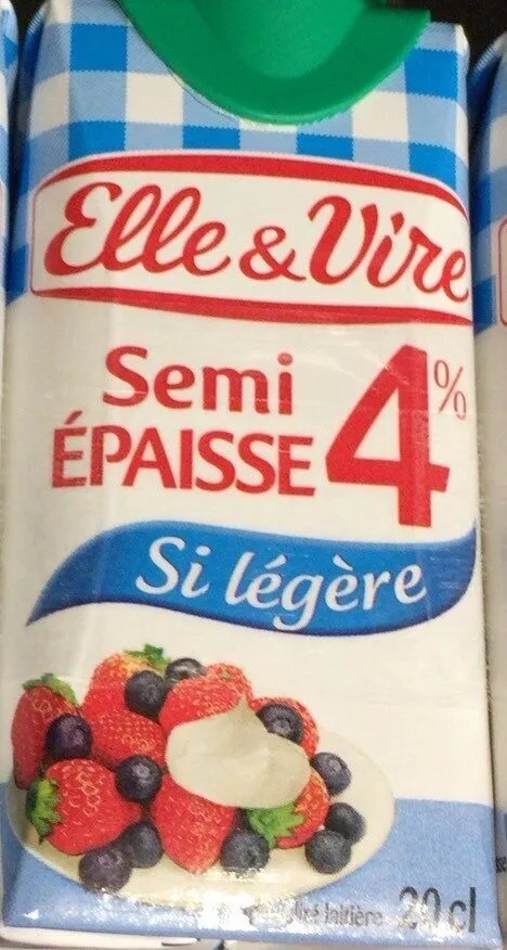 Semi epaisse 4%