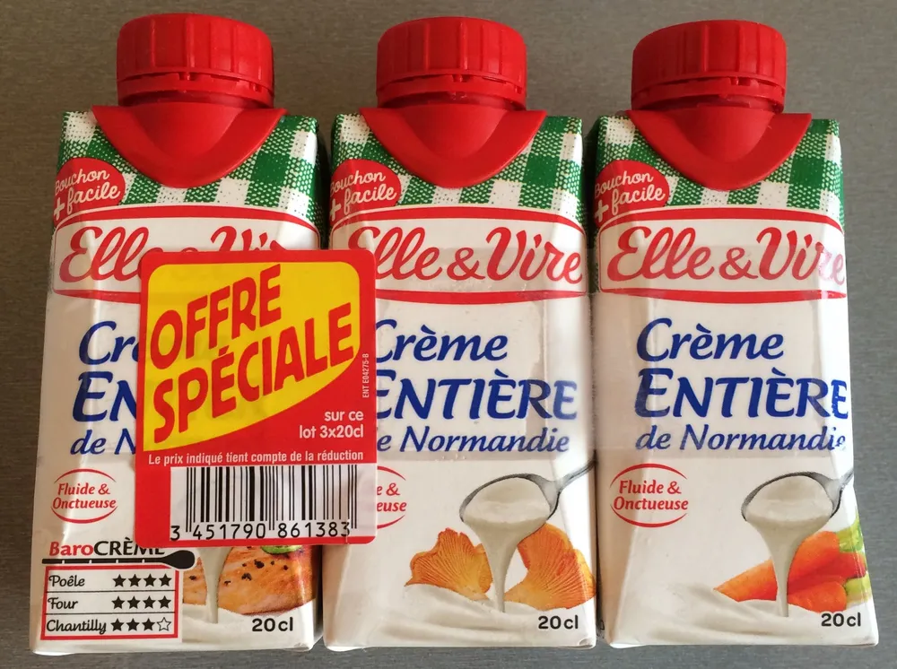 Crème UHT Entière