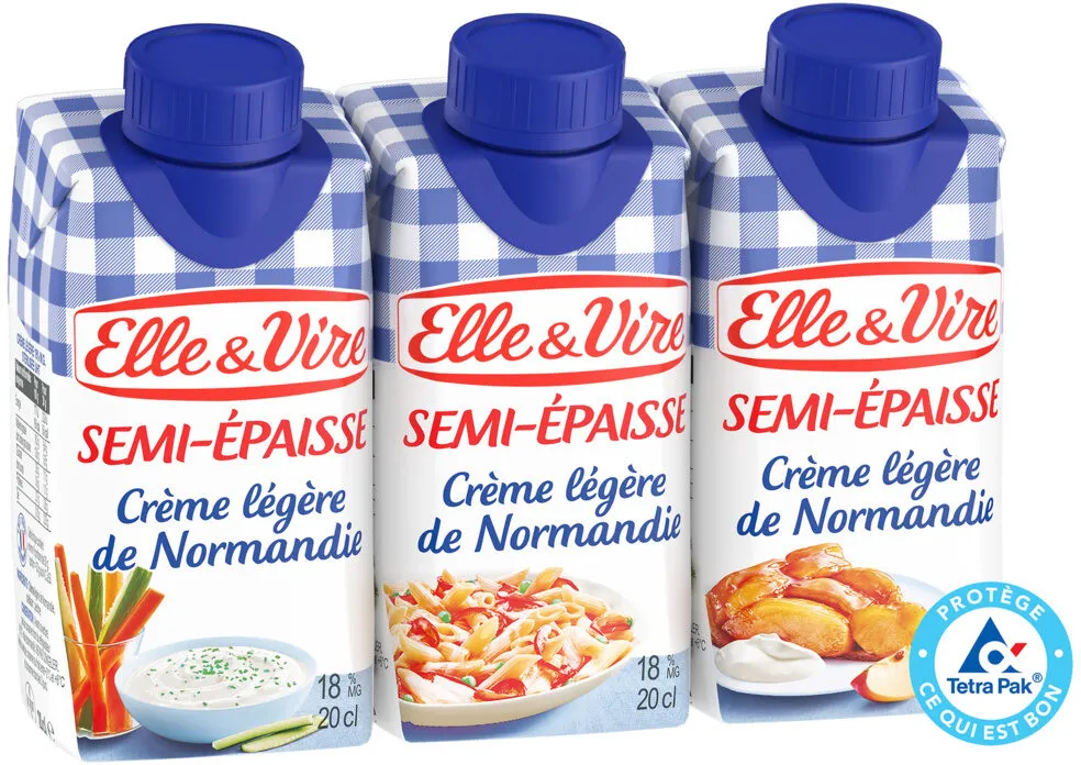 La Crème Semi-Epaisse Légère 18%MG