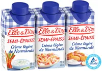 La Crème Semi-Epaisse Légère 18%MG