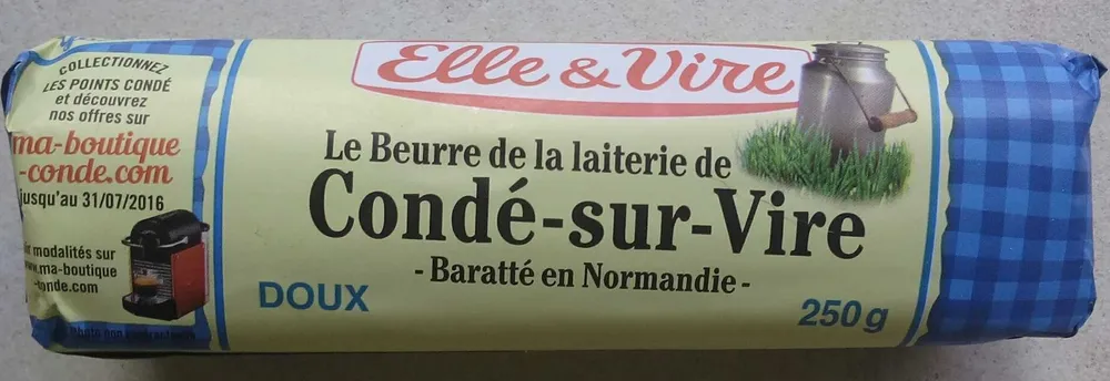 Le Beurre De Condé-Sur-Vire Doux