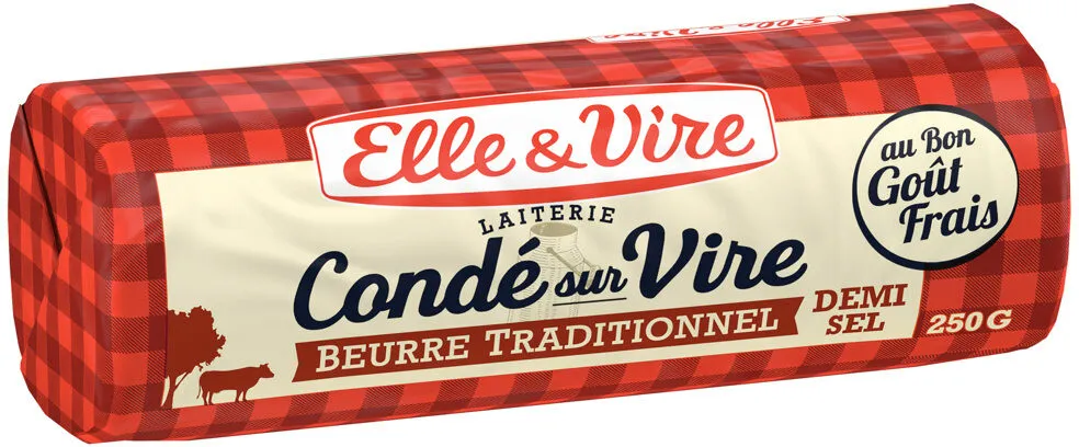 Le Beurre De Condé-Sur-Vire Demi-Sel
