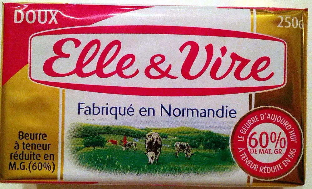 Beurre doux (60% MG)