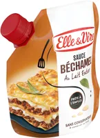 Elle & vire sauce bechamel poche 33cl