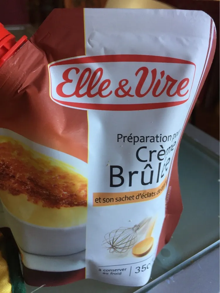 Préparation pour Crème brûlée