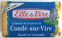Le Beurre de la laiterie de Condé-sur-Vire baratté en Normandie (Doux)