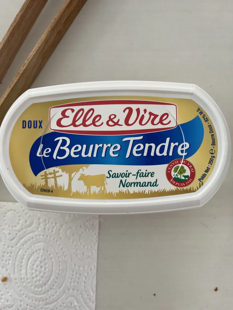 le beurre tendre