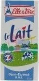 Lait demi-écrémé stérilisé UHT - Longue conservation