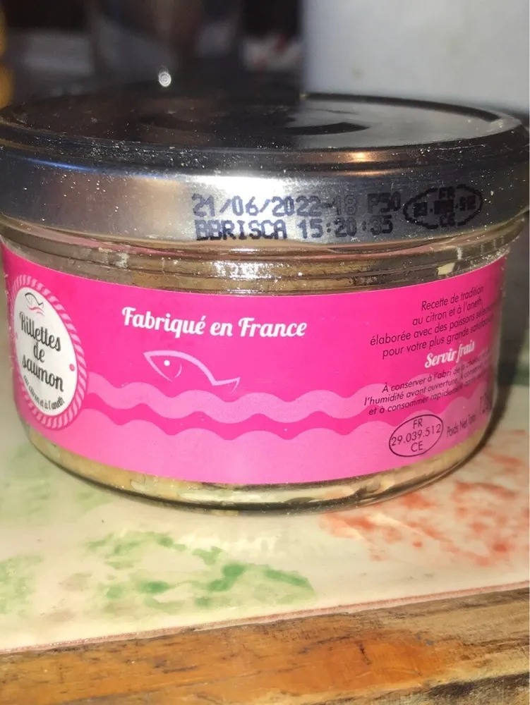 Rillettes de saumon