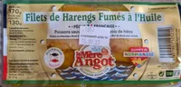 Filets de harengs fumés à l'huile