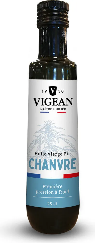 Huile Vierge Chanvre Bio France
