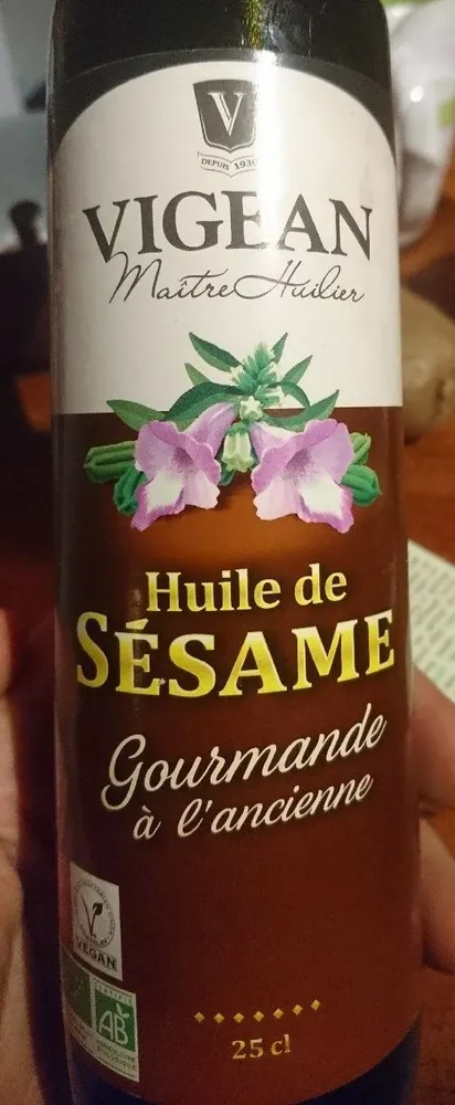 Huile de sésame