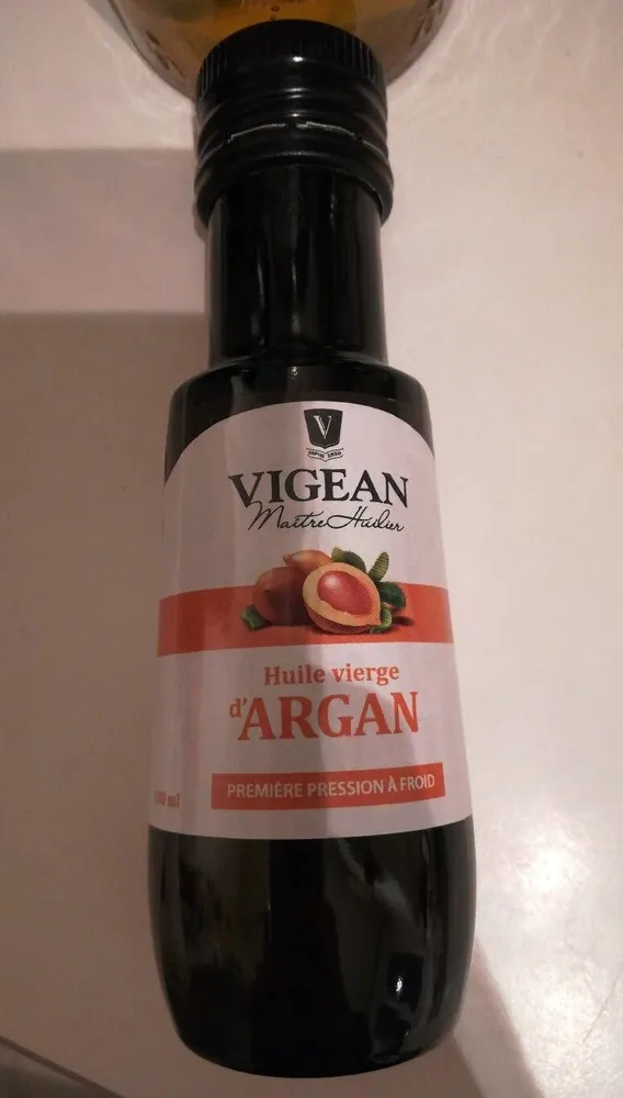Huile vierge d'argan bio