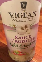 Sauce Crudites Ail Ciboulette
