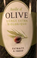 Huile d'olive vierge extra biologique extraite à froid