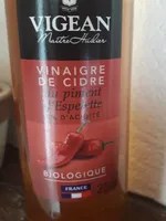 Vinaigre Cidre Aromatise Piment Espelette