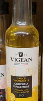 Sauce vinaigrette curcuma gingembre