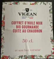 Huile noix gourmande cuite au chaudron