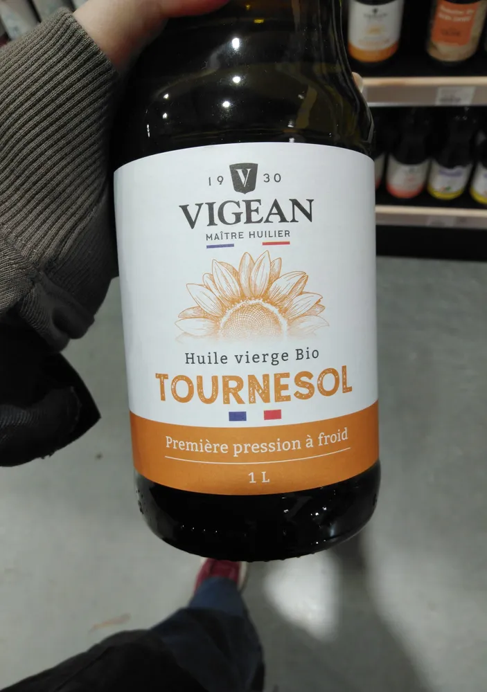 1L Huile De Tournesol