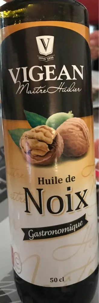 Huile de noix