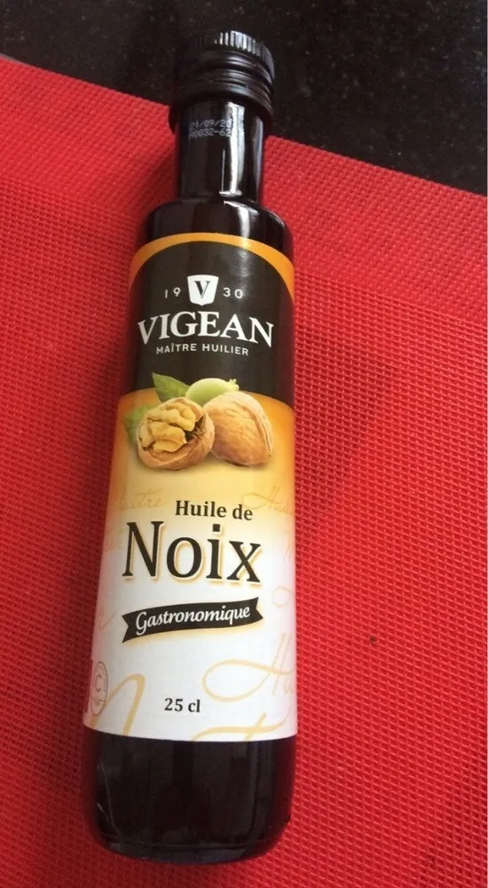 Huile de noix
