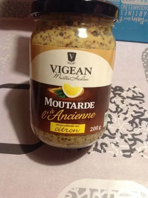 200G Moutarde a L'ancienne Au Citron