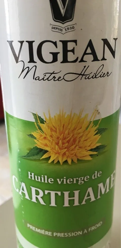 Huile vierge de Carthame