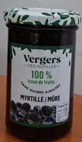 Confiture myrtille / mûre
