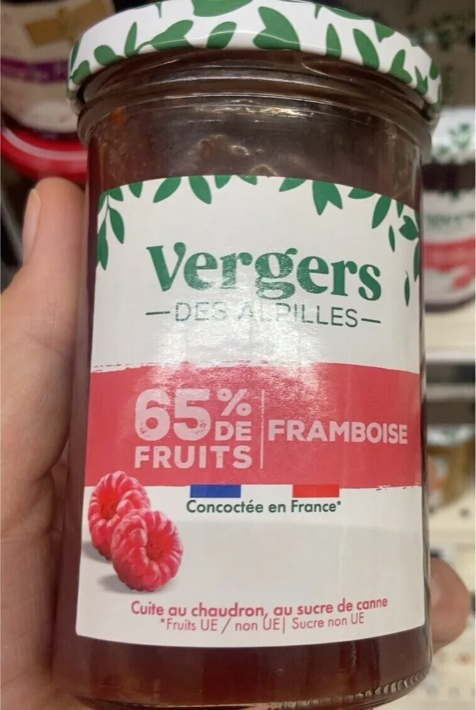 65% DE FRUITS FRAMBOISE