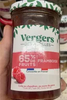 65% DE FRUITS FRAMBOISE