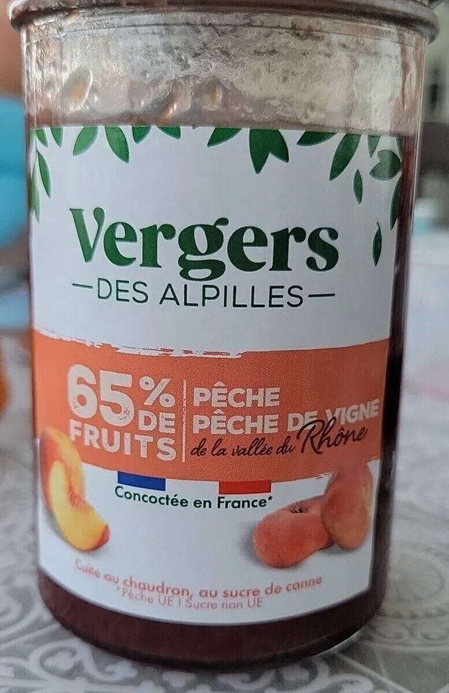 Confiture de pêche