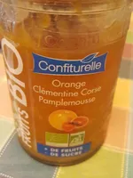 Confiture Orange clémentine corse pamplemousse