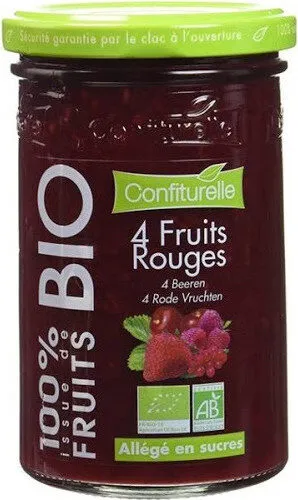 Confiture 4 Fruits rouges