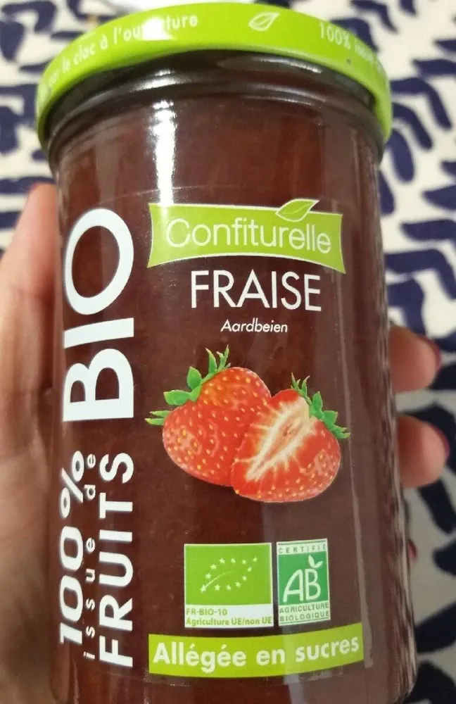 100% issue de fruits Fraise
