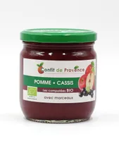 Compote pomme cassis