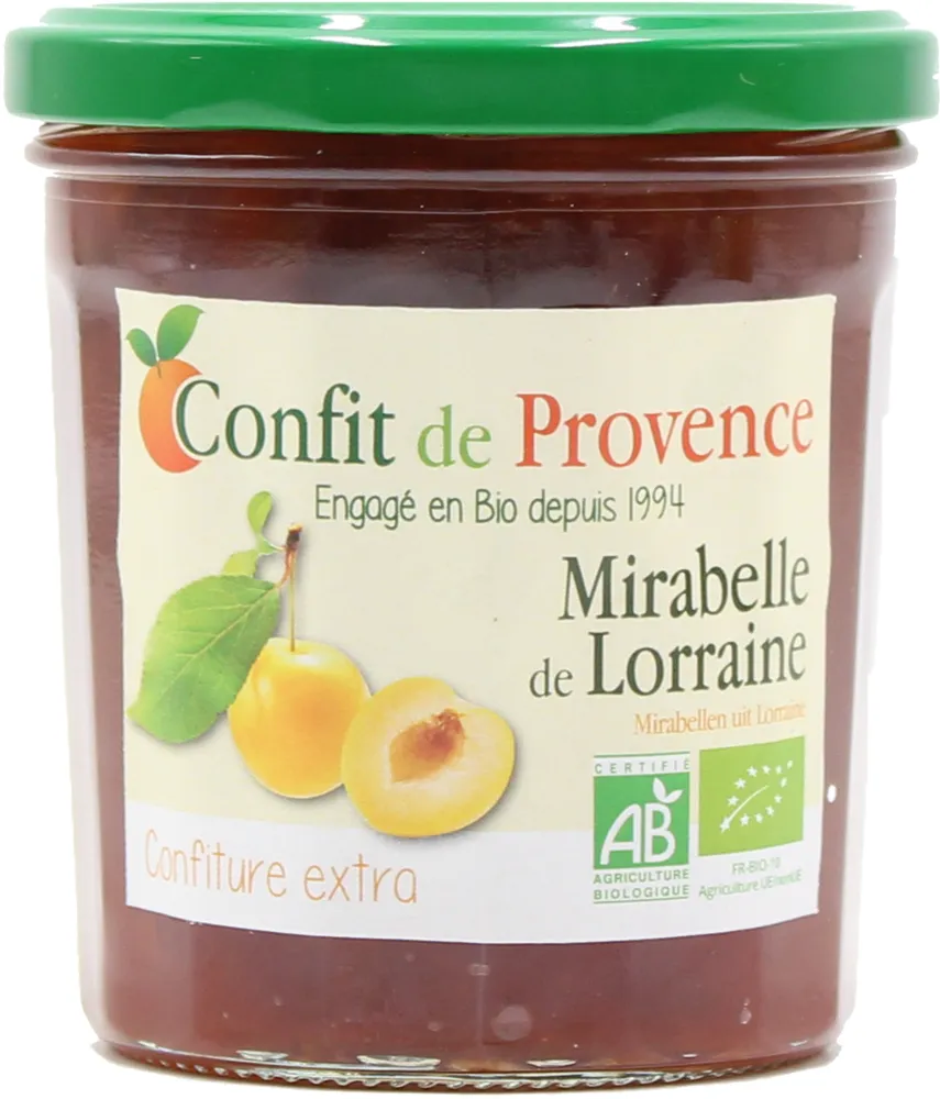 Confiture Mirabelle de Lorraine bio