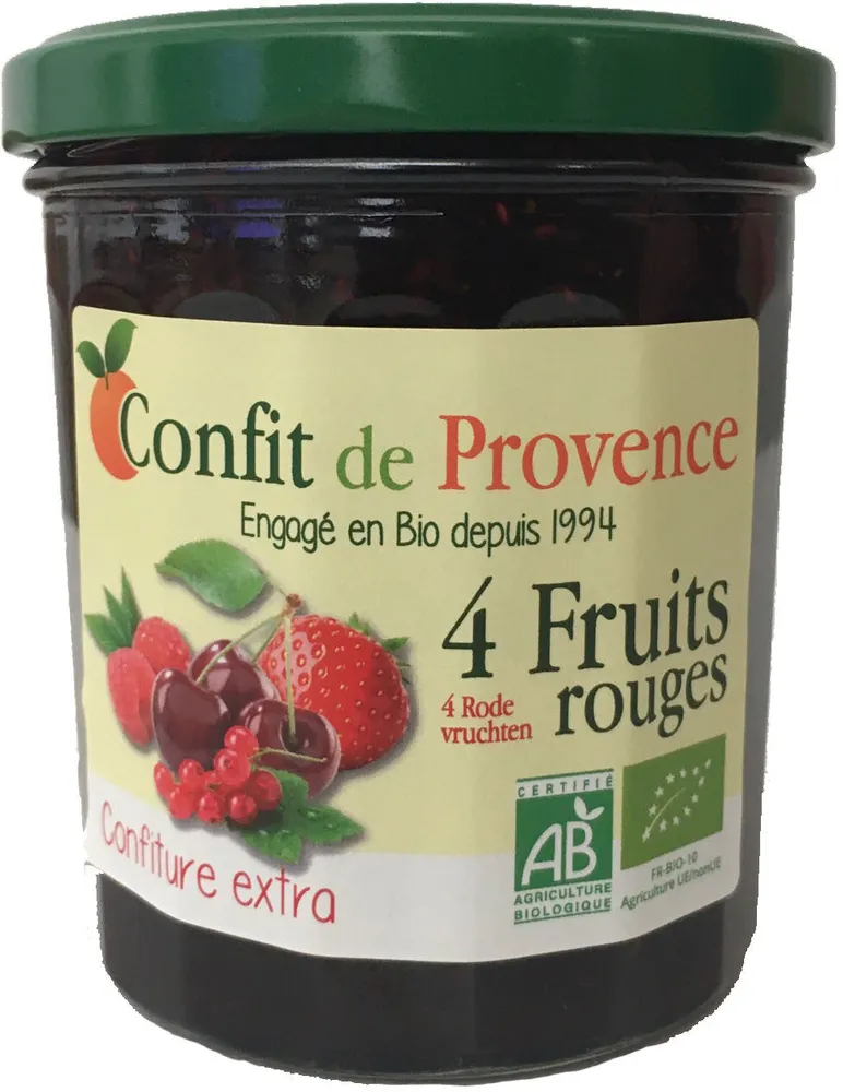 4 fruits rouge