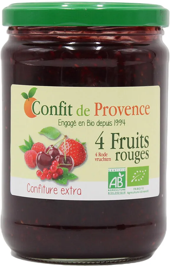 Confiture 4 Fruits Rouges
