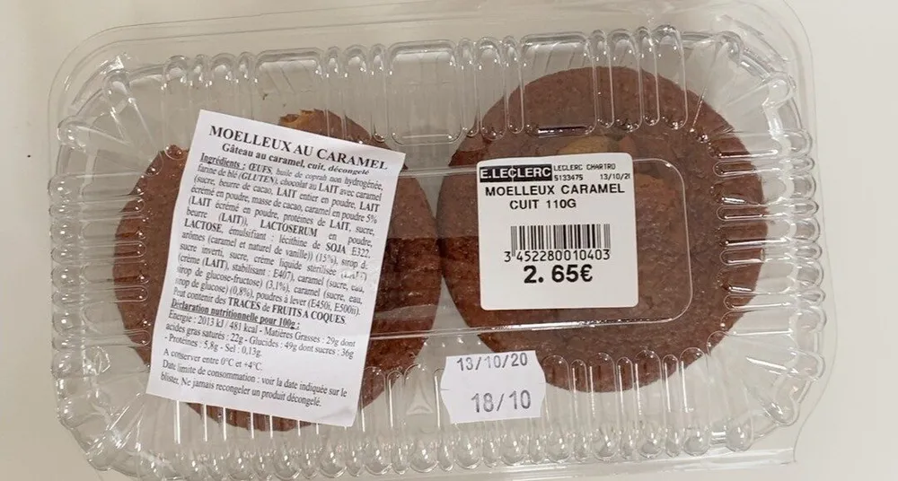 Moelleux au caramel