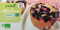 Moelleux à la myrtille bio